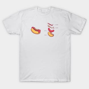 Hot dog ingredients T-Shirt